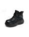Autumn Winter Round Toe Ankle Buckle Platform Boots, Obiono Oct shoes collection 2026, 93.90