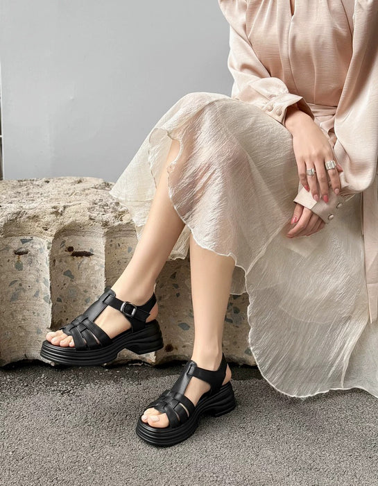 Summer Open Toe T-strap Platform Sandals Slingback May Shoes Collection 2026 83.00