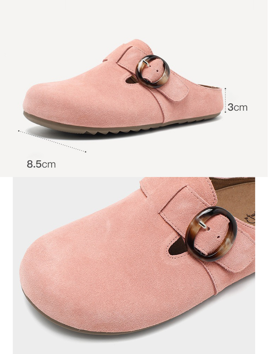 Comfortable Soft Sole Suede Clogs for Women April Shoes Collection 2026 98.00