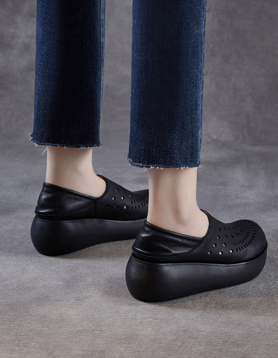 Obiono Sandals Summer Hollow Soft Sole Wide Toe Box Wedge Sandals July Shoes Collection 2026 89.90