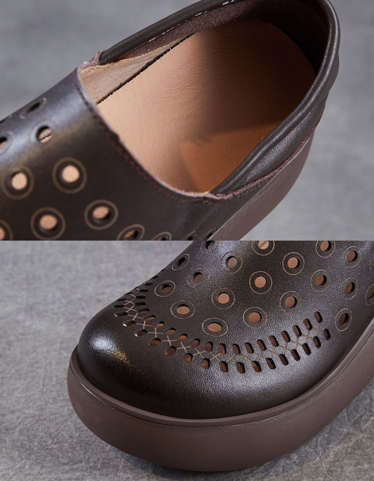 Obiono Sandals Summer Hollow Soft Sole Wide Toe Box Wedge Sandals July Shoes Collection 2026 89.90