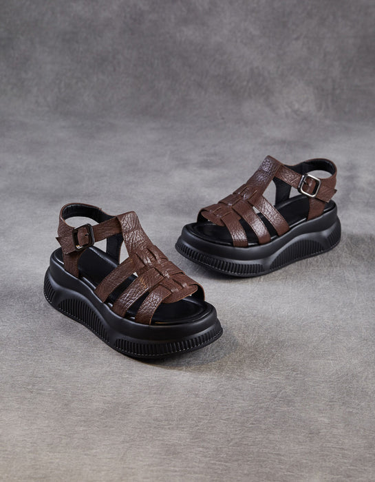obiono Summer Light-weight Comfort T-strap Platform Sandals July Shoes Collection 2026 85.00