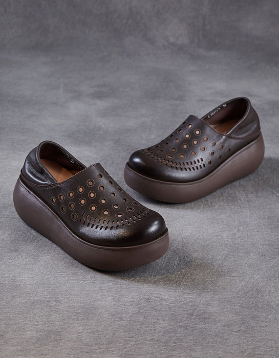 Obiono Sandals Summer Hollow Soft Sole Wide Toe Box Wedge Sandals July Shoes Collection 2026 89.90