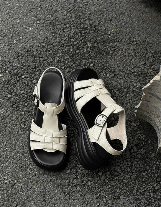 Summer Open Toe T-strap Platform Sandals Slingback May Shoes Collection 2026 83.00