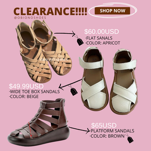SHOE CLEARANCE 🎊
