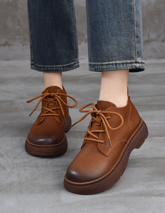 Winter Autumn Comfortable Wide Toe Box Martin Boots