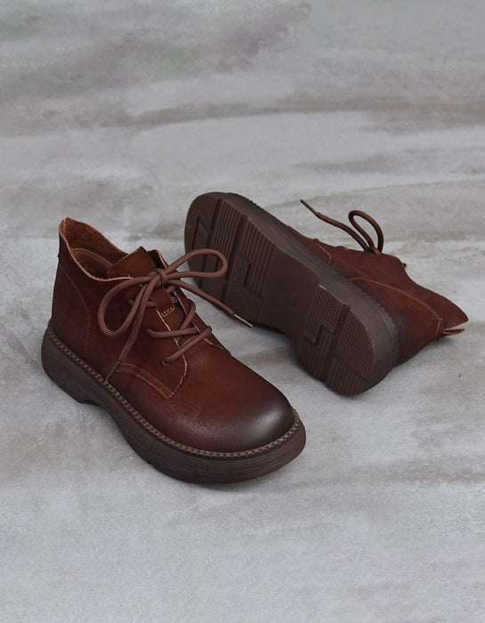 Winter Autumn Comfortable Wide Toe Box Martin Boots