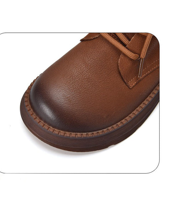 Winter Autumn Comfortable Wide Toe Box Martin Boots