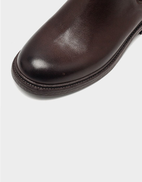 Winter Autumn Side Elastic Chelsea Boots