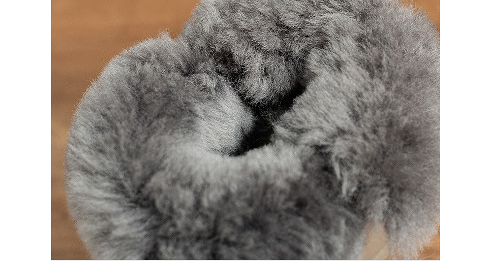 Botas de invierno con cuña cómodas y forro de piel suave