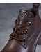 Spring Autumn Thick-Soled  Lace-Up Comfort Ankle Boots Details Jan Shoe Collection 2026 91.70