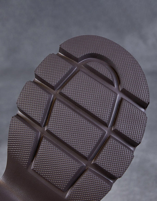 Spring Autumn Thick-Soled  Lace-Up Comfort Ankle Boots Details Jan Shoe Collection 2026 91.70