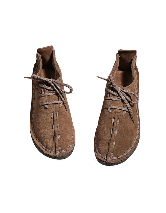 Han Dynasty Hand-stitched Soft Sole Flats for Men 39-44