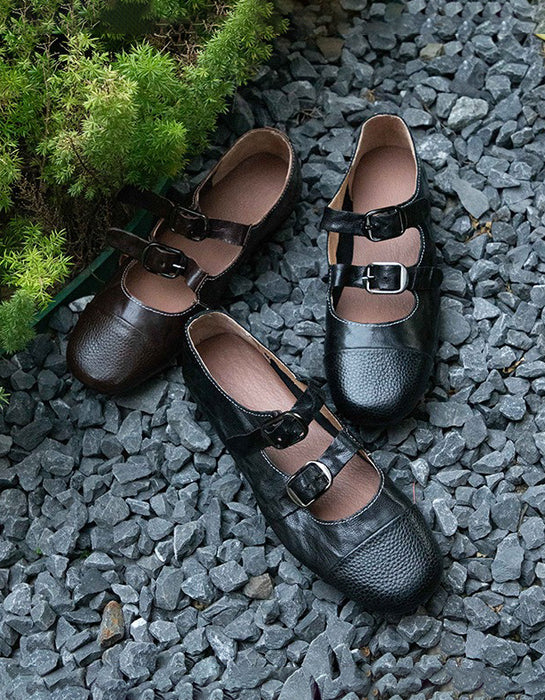 Spring Double Buckle Strap Ballet Mary Janes Shoes obiono Feb Shoes Collection 2026, 83.00
