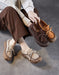 Spring Comfortable Soft Sole Round Toe Retro Flat Shoes for Women Obiono July Shoes Collection 2026 75.00