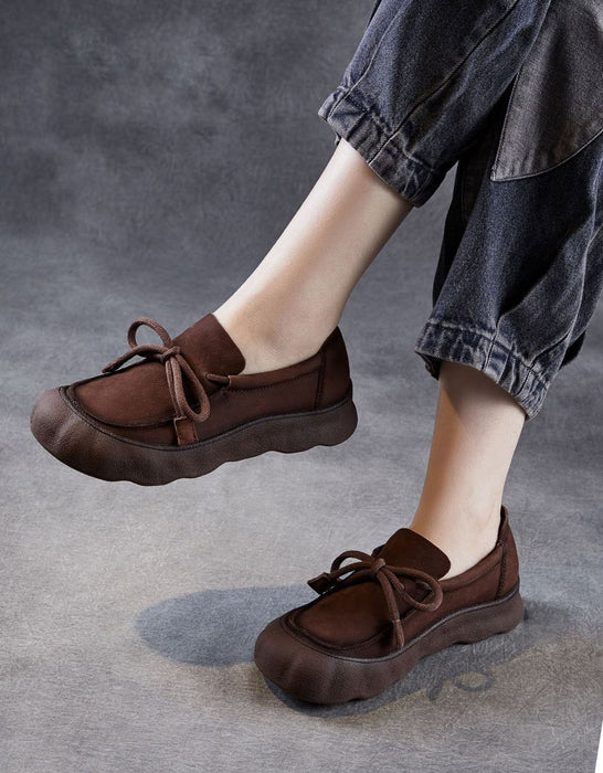 Spring Comfortable Soft Sole Round Toe Retro Flat Shoes for Women Obiono July Shoes Collection 2026 75.00