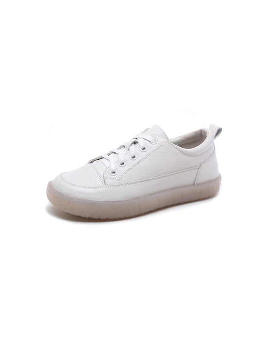 Women's Versatile Casual Soft Leather Sneakers 35-41