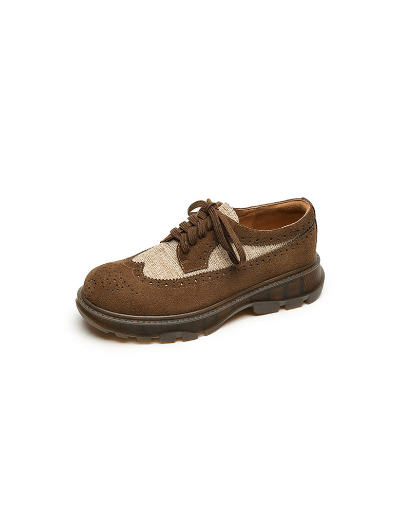 Desiree | Two-Tone Oxford Shoes main image 1
