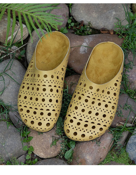 Pantuflas de invierno de felpa antideslizantes de cuero suave