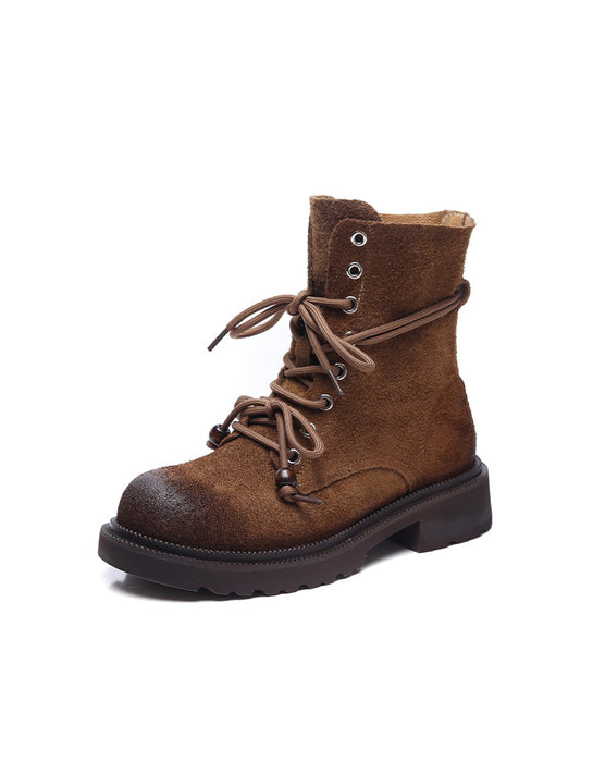 Winter Autumn Comfortable Suede Martin Boots