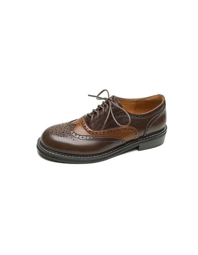 Desiree | Two-Tone Oxford Shoes main image 0