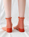 2 Pairs 6 Colors Plaid Cotton Socks for Women Accessories 25.00