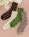 2 Pairs Women Comfortable Floral Cotton Socks Accessories 25.00