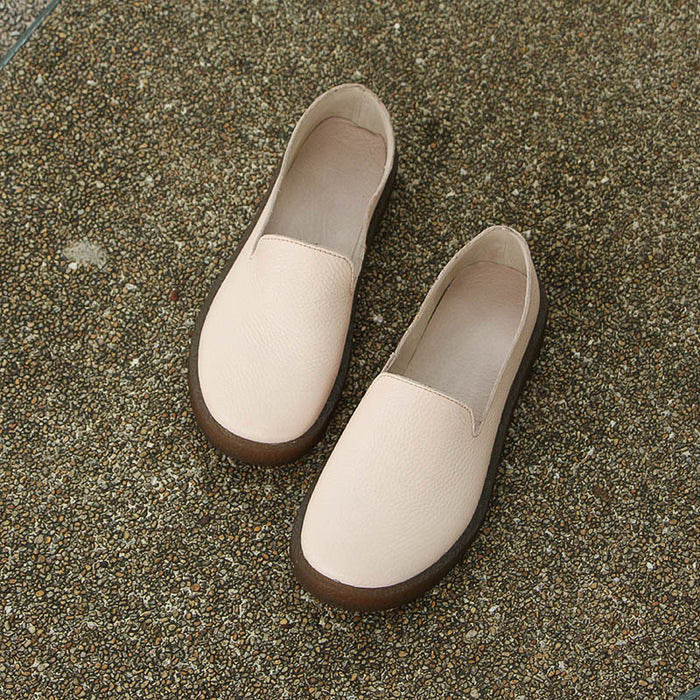 Spring Casual Soft Women Flats White | Gift Shoes