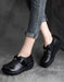 Handmade Retro Leather Waterproof Platform Shoes Aug New Trends 2020 89.99
