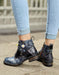 Autumn Handmade Retro Printed Leather Ankle Boots Sep Shoes Collection 2021 99.60
