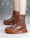 Autumn Thick-soled Retro Leather Platform Boots Nov New Trends 2020 132.00