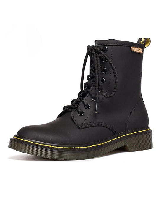 Autumn Thick-soled Vintage Leather Dr Marten Boots