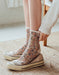 3 Pairs Autumn Winter Med Tube Cotton Socks Accessories 25.00