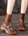 Autumn Winter Handmade Retro Leather Platform Boots Nov New Trends 2020 120.80