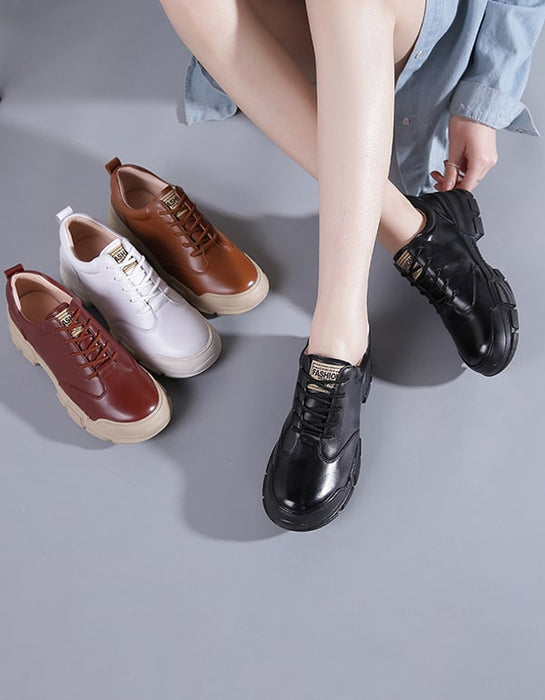 Autumn Winter Casual Thick-soled Women's Sneakers
