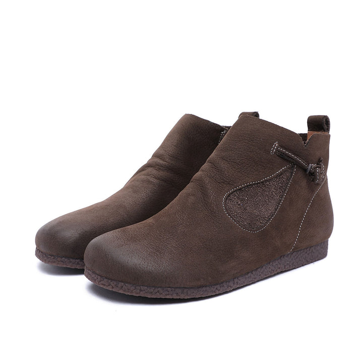Autumn Retro Soft bottom Boots| Gift Shoes
