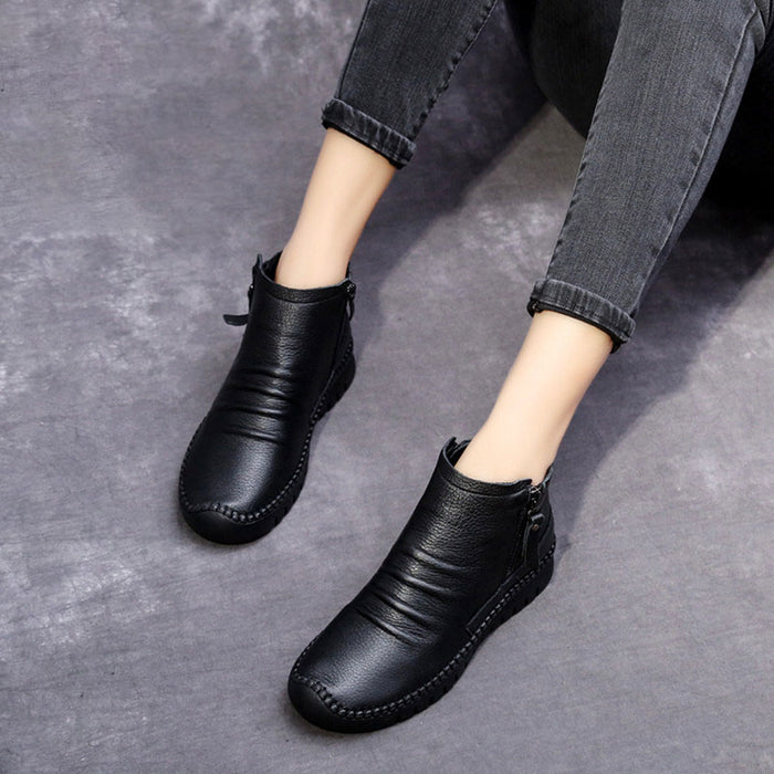 Autumn Winter Casual Casual Plush Boots Women | Gift Shoes