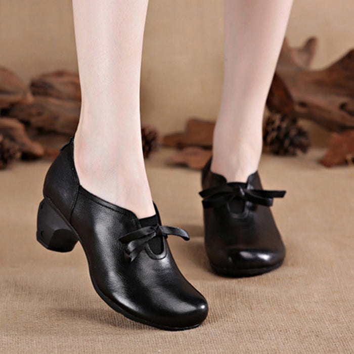 Autumn Winter Casual Retro Handmade Leather Women's Shoes | Gift Shoes November New 2019 81.12