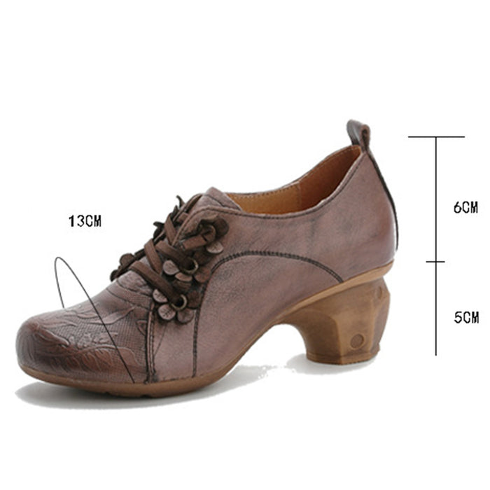 Autumn Winter Handmade Leather Casual Retro Vintage Shoes | Gift Shoes