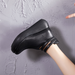 Autumn Winter Retro Leather Women's Wedge Boots Oct New Arrivals 85.00