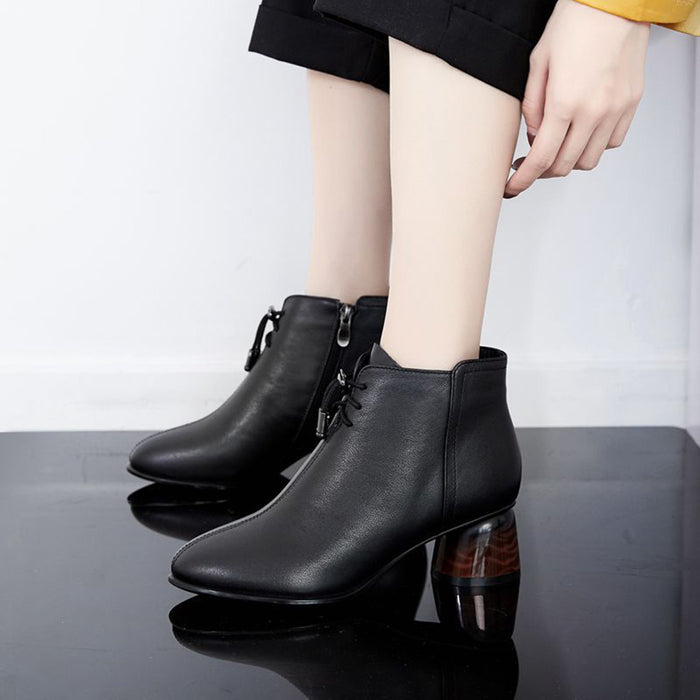 Autumn Winter Retro Casual Comfort Ankle Women's Boots | Gift Shoes