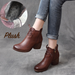 Autumn Winter Comfortable Leather Retro Chunky Boots November New 2019 89.90