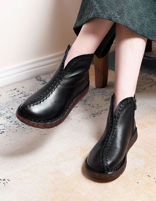 Soft Bottom Women's Handmade Winter Boots l Obiono