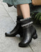 Bohemian Tassels Retro Chunky Heel Boots Sep New Trends 2020 97.00