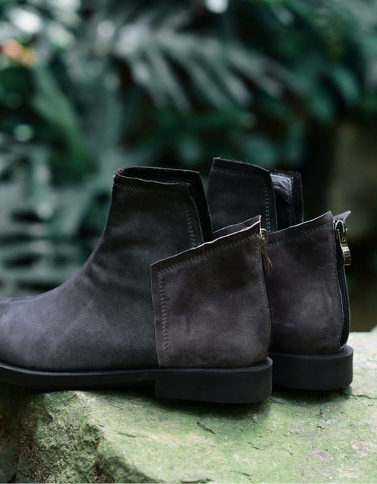 British Style Handmade Leather Women's Boots