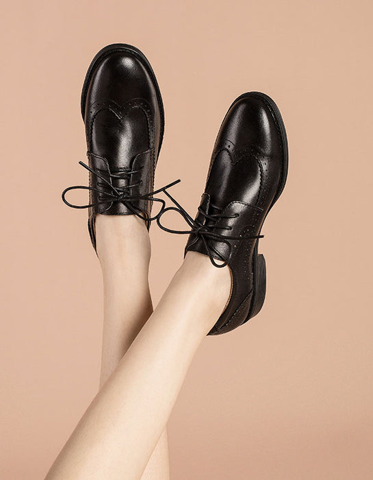 OBIONO Handmade British Style Oxford Shoes for Women Obiono OBIONO Handmade British Style Oxford Shoes for Women Obiono
