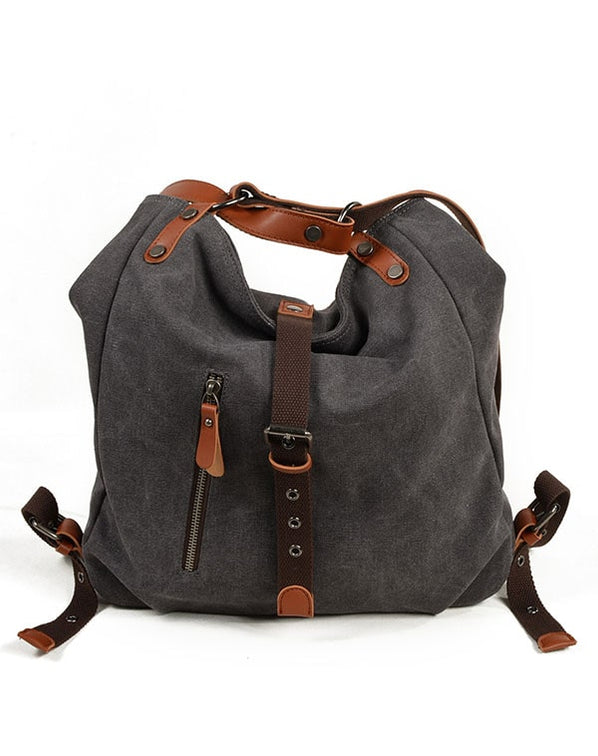 Canvas Shoulder Bags Backpack — Obiono