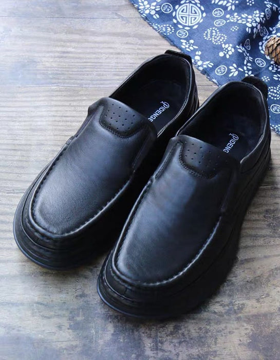 Round toe Cushioned Comfortable Men's Loafers Shoes 65.80
