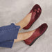 Casual Retro Leather Handmade Flat Shoes | Gift Shoes December New 2019 75.60