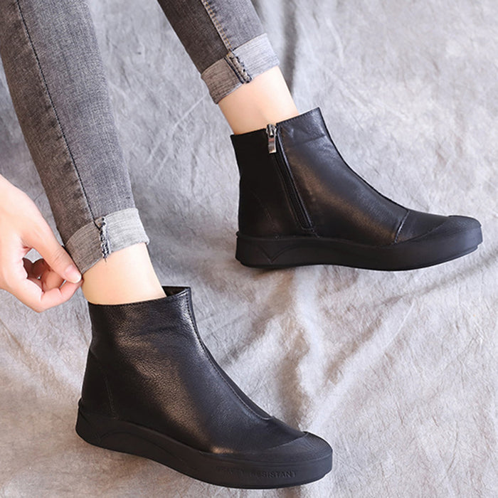 Casual Velvet Short Boots | Gift Shoes